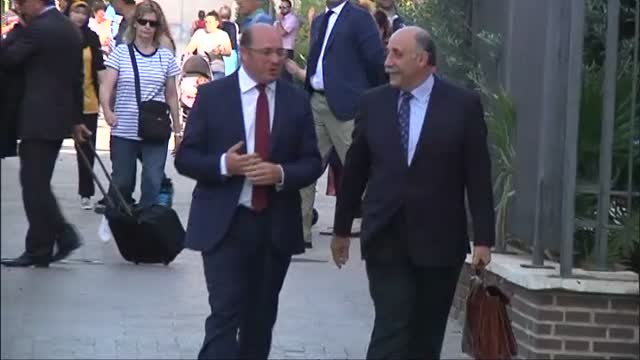 Pedro Antonio Sánchez declara ante el juez por el caso Púnica