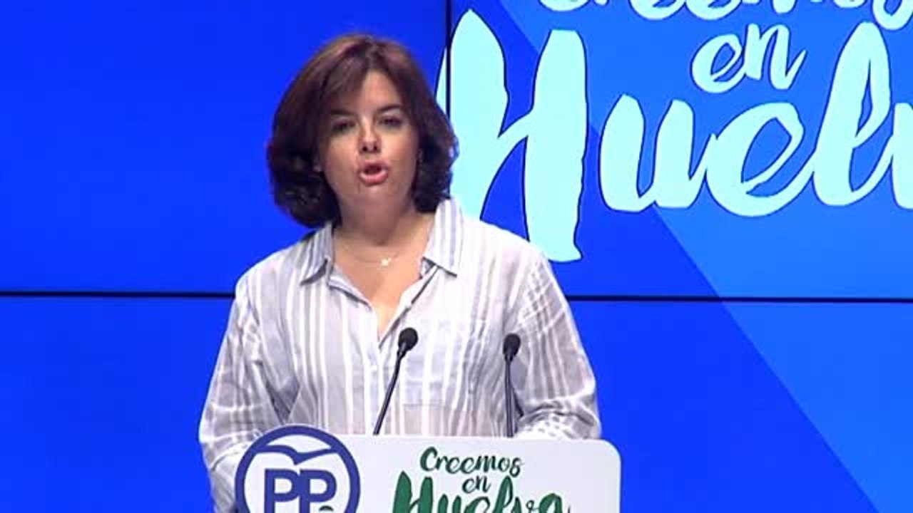 Saenz de Santamaría: "si rematamos, con uno más, tendremos PGE"