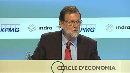 Rajoy asegura que, con la idependencia, Cataluña saldría de Europa, "digan lo que digan."