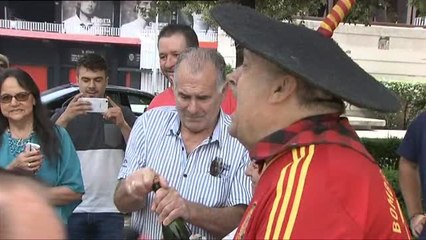 El emotivo reencuentro de Manolo con su bombo