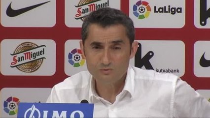 Valverde, emocionado en su despedida