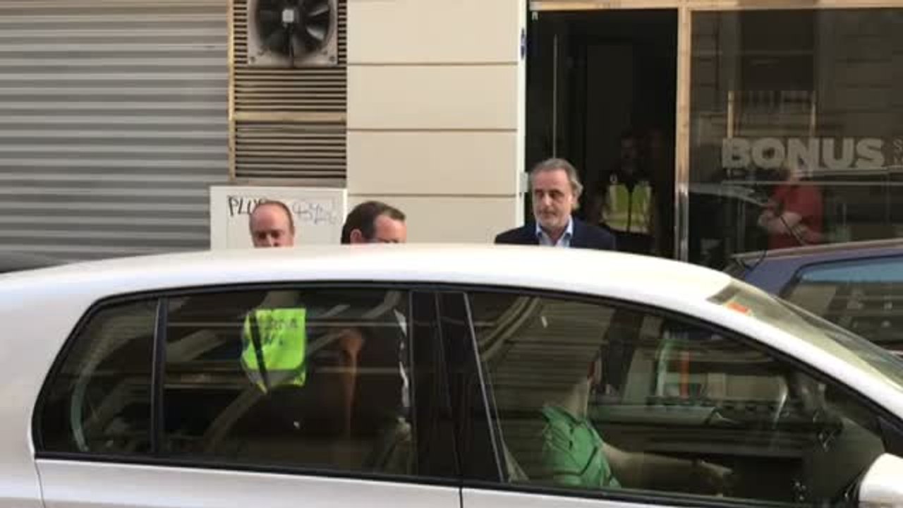 Finaliza el tercer registro a Sandro Rosell en Barcelona