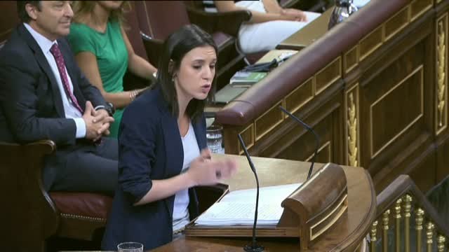 Irene Montero: España está harta de que ustedes le roben
