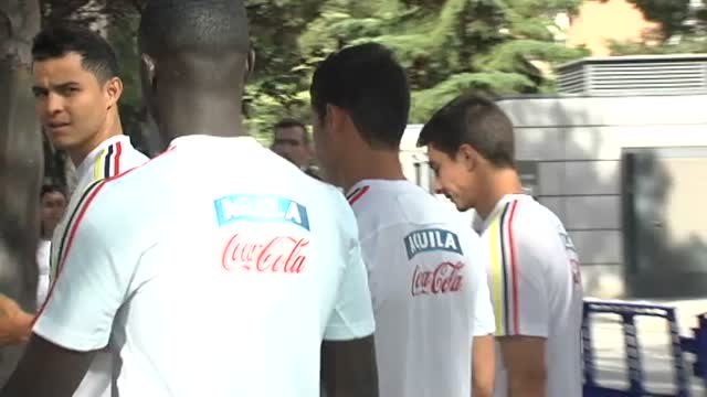 James Rodríguez esquiva las preguntas sobre su futuro en el Real Madrid