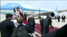 Donald Trump llega a Arabia Saudí