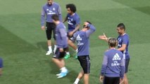 El Madrid prepara el decisivo partido frente al Celta en Balaídos