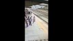 Una heroica acción evita que una mujer se lance a las vías del tren en China