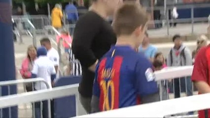 Gran ambiente en Cardiff para la final de la Champions