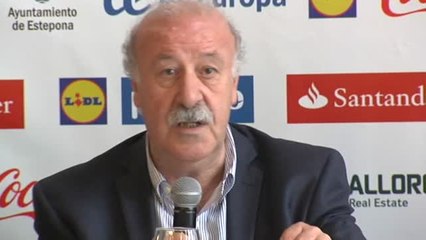 Del Bosque: "Hay que tener mucho ojo con la Juve"