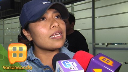¡LA AGARRAMOS SIN GUARURAS! Platicamos con Yalitza Aparicio y hasta nos contó si ya tiene novio.