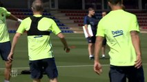 El Barça comienza a preparar el partido contra el Eibar