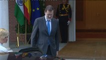 Rajoy recibe al primer ministro indio