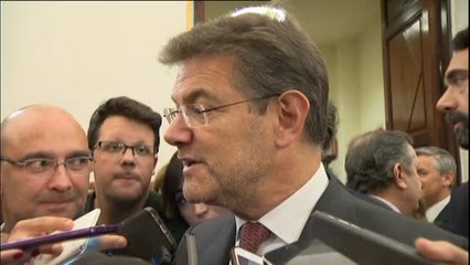 Rafael Catalá tras ser reprobado en el Congreso: "Voy a seguir trabajando por tener una Justicia independiente"