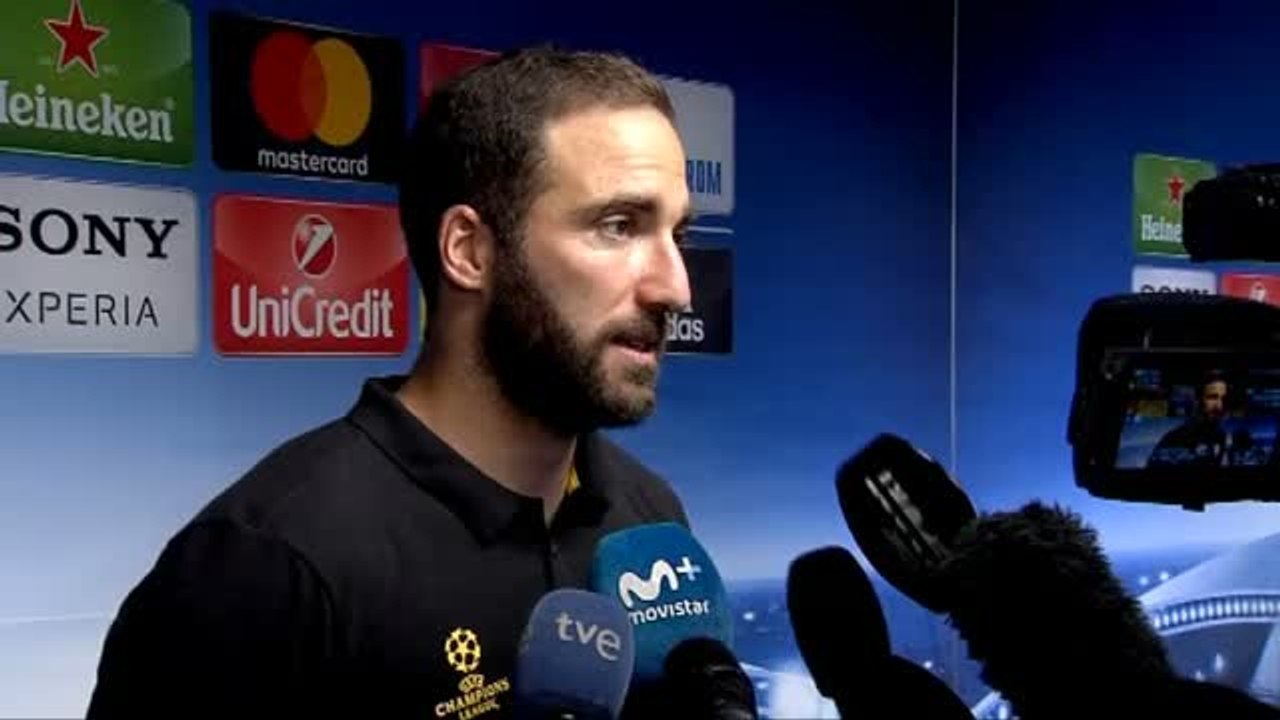 Higuaín: "Va a ser un partido muy complicado"