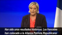 Marine Le Pen reconoce la victoria de Macron