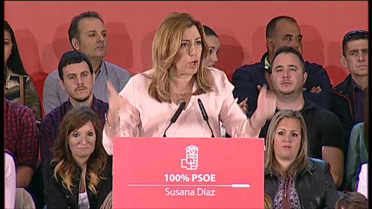 Susana Díaz: "Hay que hablar bien de todos los compañeros"