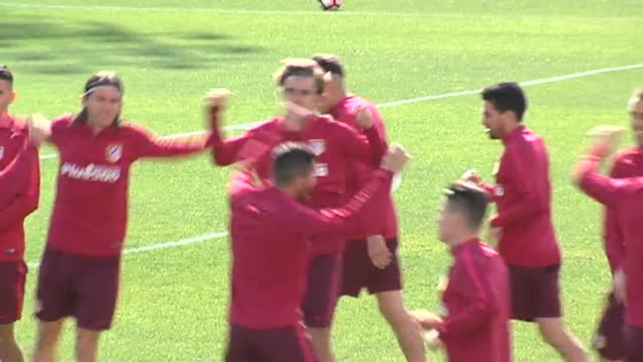 El Atlético de Madrid retoma los entrenamientos