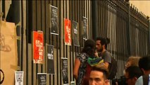 Periodistas mexicanos se concentran frente al Ministerio del Interior