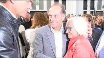 Los tres precandidatos a la Secretaría General del PSOE juntos pero no revueltos en el homenaje a Chacón