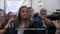 Rajoy asegura que confía en Cristina Cifuentes 