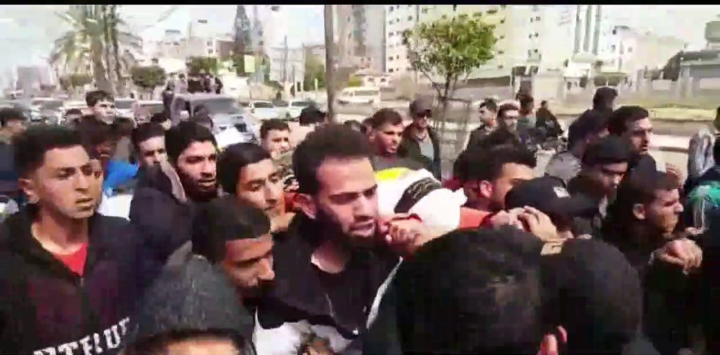 Şehit Cihad Mounir Khaled 'in cenazesi