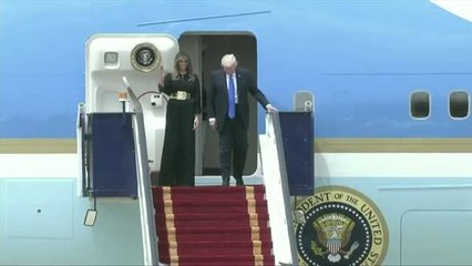 Primera visita internacional de Donald Trump