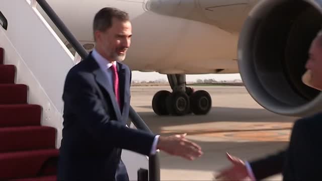 El rey se reúne con Abdalá de Jordania