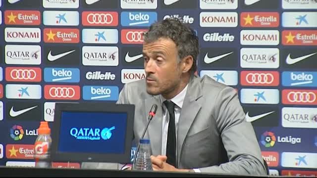 Luis Enrique: No hemos sido lo suficientemente regulares y eso lo hemos pagado