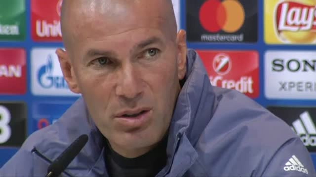 Zidane: "Tenemos que pensar que no hay partido de vuelta"