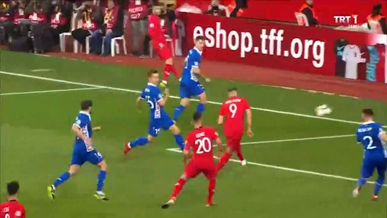 Türkiye 4-0 Moldova maçın özeti ve golleri
