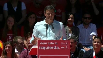 Pedro Sánchez: "Todos los que queráis renovar el PSOE mañana ¡a votar!"