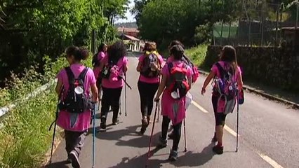 Unas peregrinas muy valientes