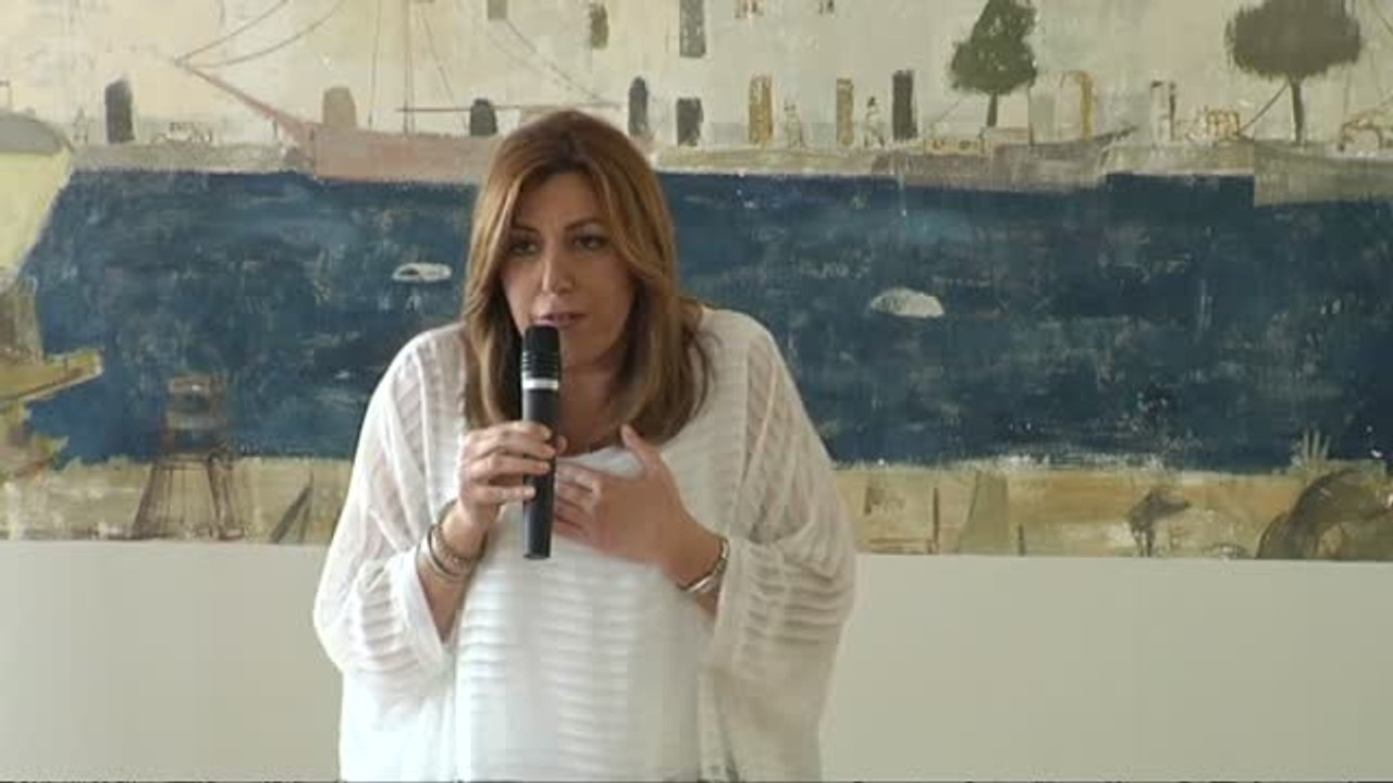 Susana Díaz: "Respeto a quien queda segundo tres veces y se alegra, pero a mí me gusta ganar"