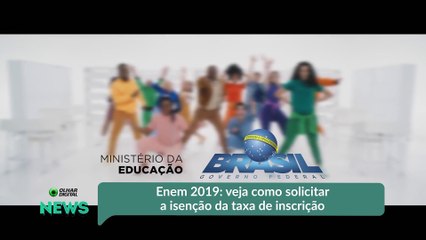 Enem 2019- veja como solicitar a isenção da taxa de inscrição