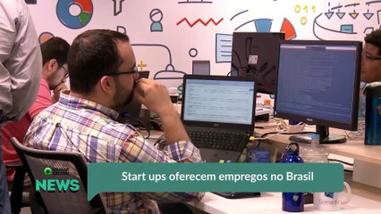 Start ups oferecem empregos no Brasil