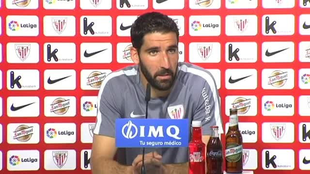 Raúl García siente nostalgia ante el último partido en el Vicente Calderón