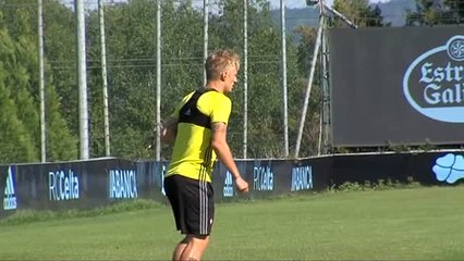 Tải video: El Celta entrena con intensidad para enfrentarse al Madrid