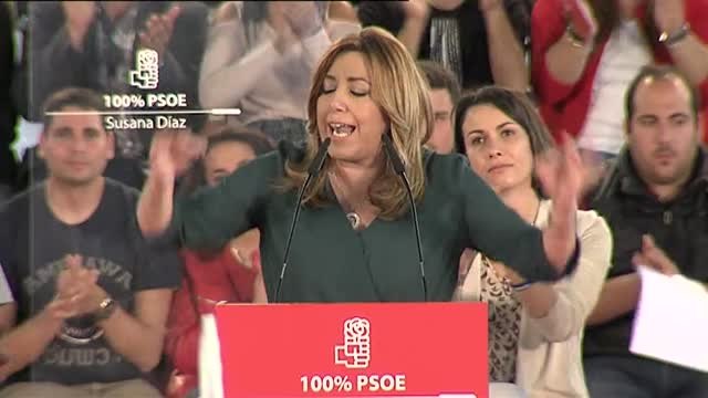 Susana Díaz: No voy a permitir que los votos de los socialistas sirvan para entregar este partido a nadie