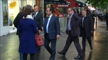 Hollande acude a la sala Bataclan, un año y medio después del ataque terrorista