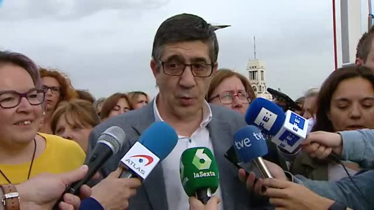 Patxi López: "Hay quien ha utilizado los avales para ir a la caza del militante"