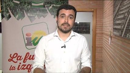 Alberto Garzón: "El Partido Popular está enfangado de corrupción"