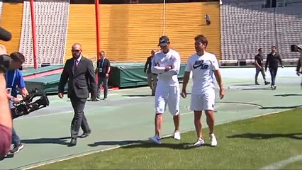 Nadal ya está en Barcelona para buscar su décimo Conde de Godó