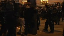 Disturbios en París tras conocerse el resultado de la elecciones