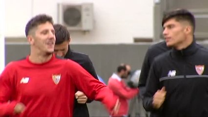 El Sevilla comienza a preparar el partido contra el Málaga