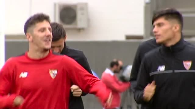 El Sevilla comienza a preparar el partido contra el Málaga