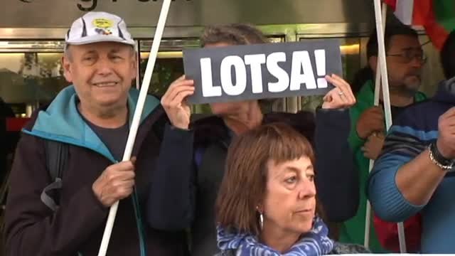 Concentraciones de Sortu contra la corrupción del PP