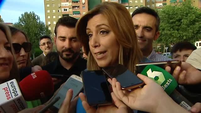 Susana Díaz: La única vez que he sido candidata a las elecciones las he ganado y bien, por 10 puntos al PP y por 20 a Podemos