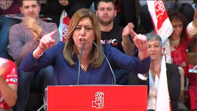 Susana Díaz: No me van a acomplejar ni la derecha ni la izquierda inútil