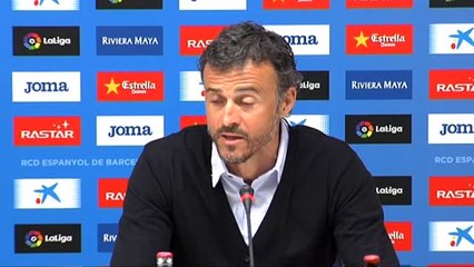 Luis Enrique: "El ritmo nos ha beneficiado"