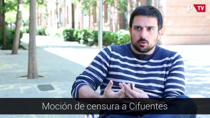 Ramón Espinar - Moción de censura a Cifuentes